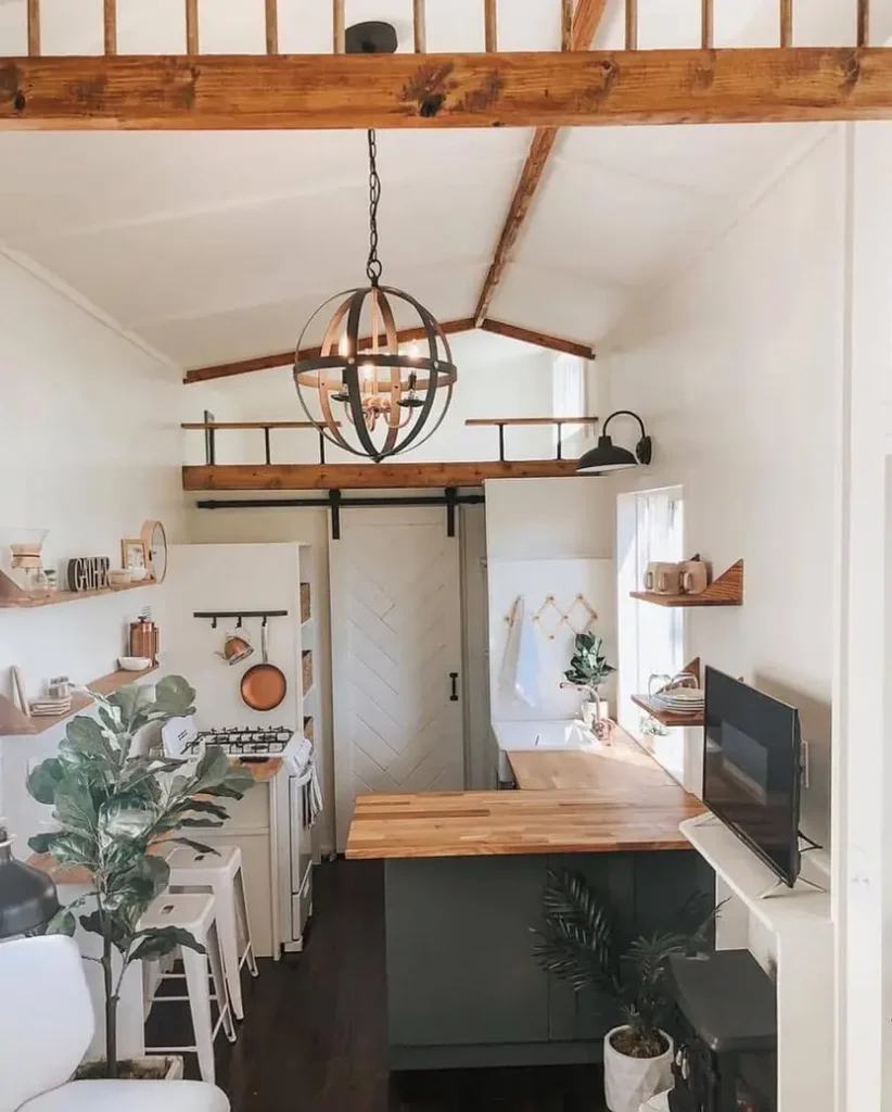 0631 28 Iron Eagle tiny house w sleeping space up to 4 smallhometours.com 9