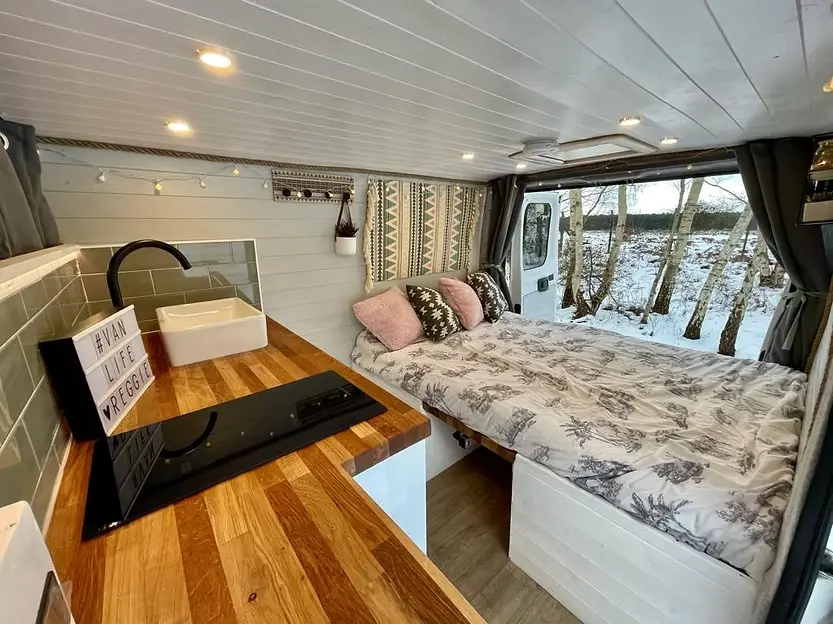 0634 Stunning high spec luxury camper for two with sustainable off grid footprint smallhometours.com 2