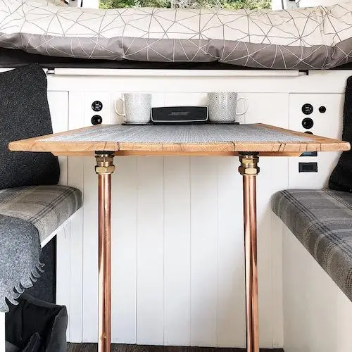 0638 Amazing Mercedes Sprinter 313 with fixed bed for a tall person conversion smallhometours.com 2