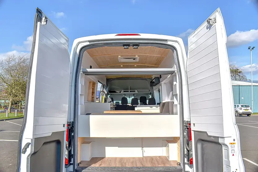 0642 Stunning Ford transit custom with noico sound deadening and goal zero yeti station smallhometours.com 4