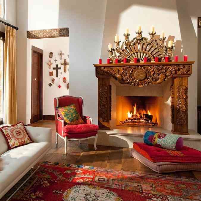 Old Mexican House Interior Design Ideas smallhometours.com 7