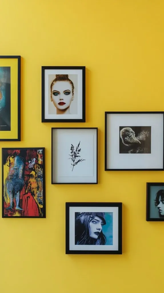 Photo Wall Ideas smallhometours.com 21