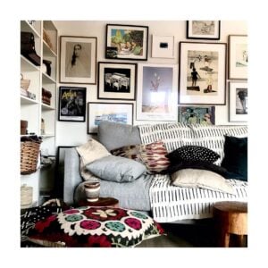 Photo Wall Ideas smallhometours.com 33