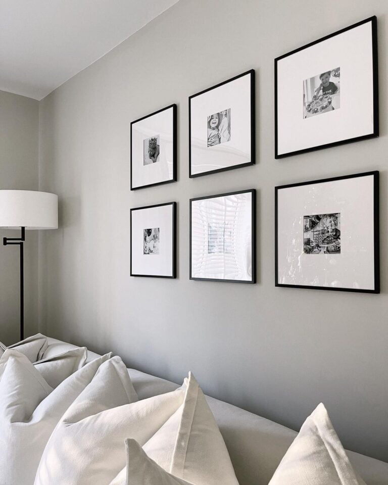 Photo Wall Ideas smallhometours.com 9