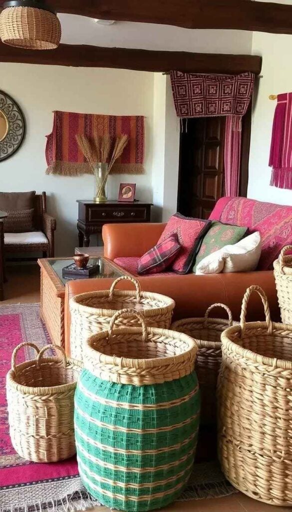 Vintage Mexican House Decor Ideas smallhometours.com 14