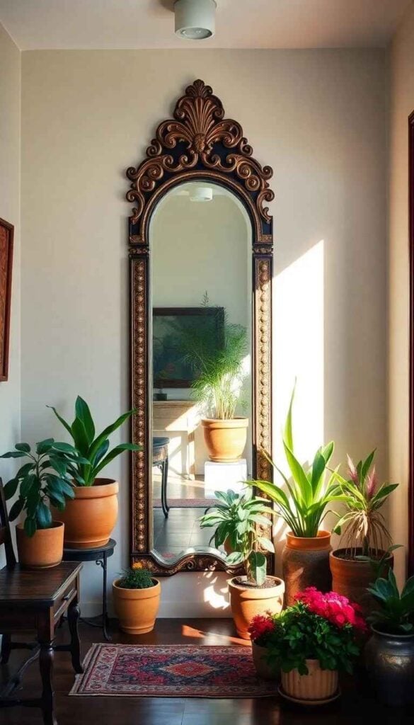 Vintage Mexican House Decor Ideas smallhometours.com 19
