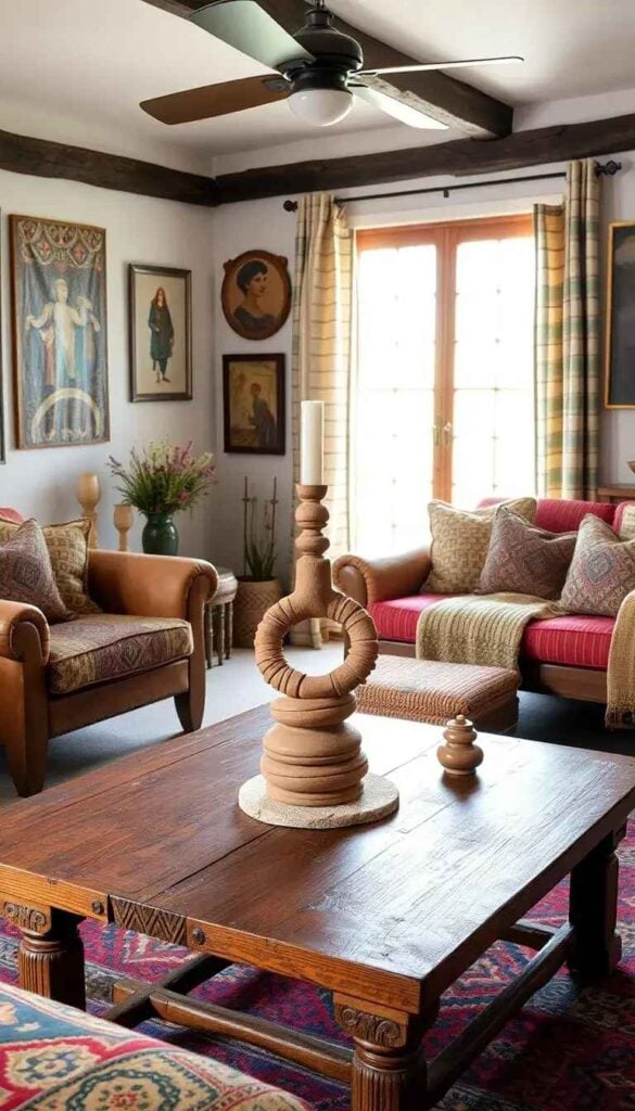 Vintage Mexican House Decor Ideas smallhometours.com 23
