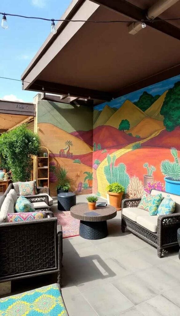 Vintage Mexican House Decor Ideas smallhometours.com 28