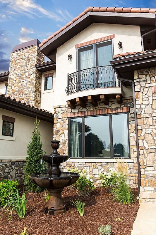 5-Bedroom Mexican Hacienda Two-Story Spanish Home With Main Level Primary Suite