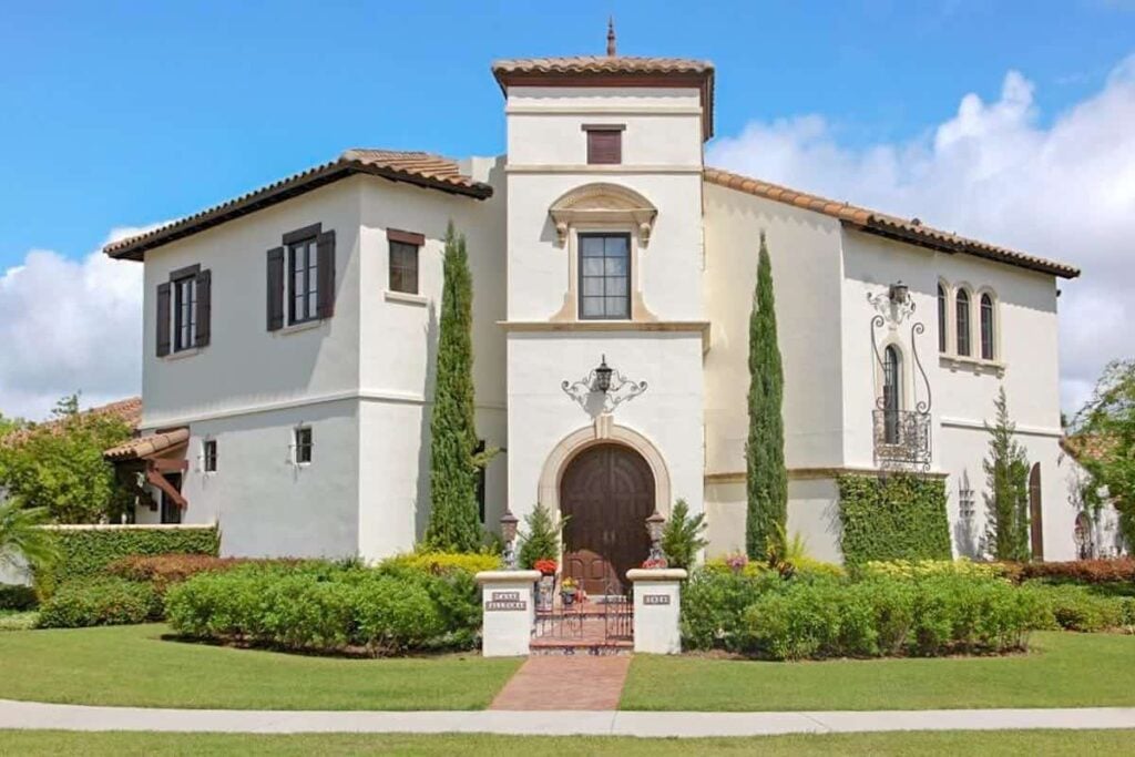 Elegant Mexican Hacienda Spanish-Style 6-Bedroom Timeless Mediterranean Villa