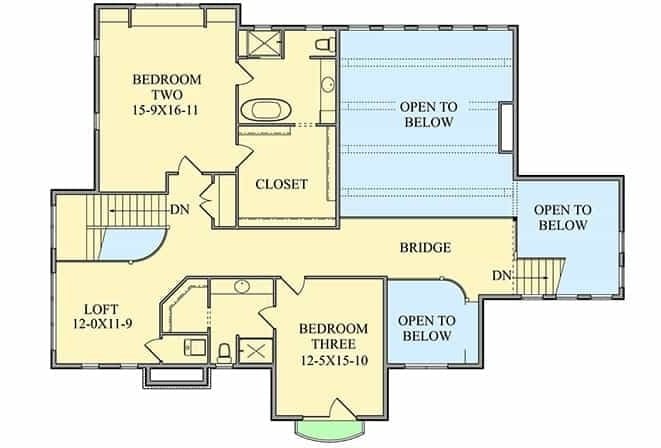 5-Bedroom Mexican Hacienda Two-Story Spanish Home With Main Level Primary Suite