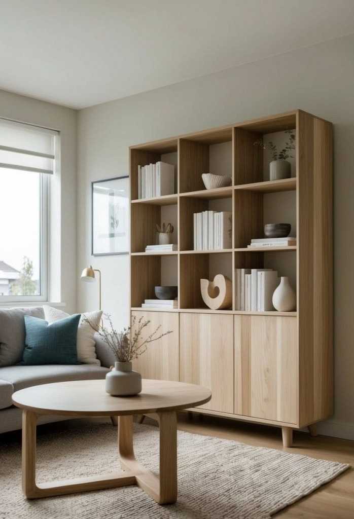 Small Japandi Living Room Decor Ideas for Apartments and Tiny Spaces