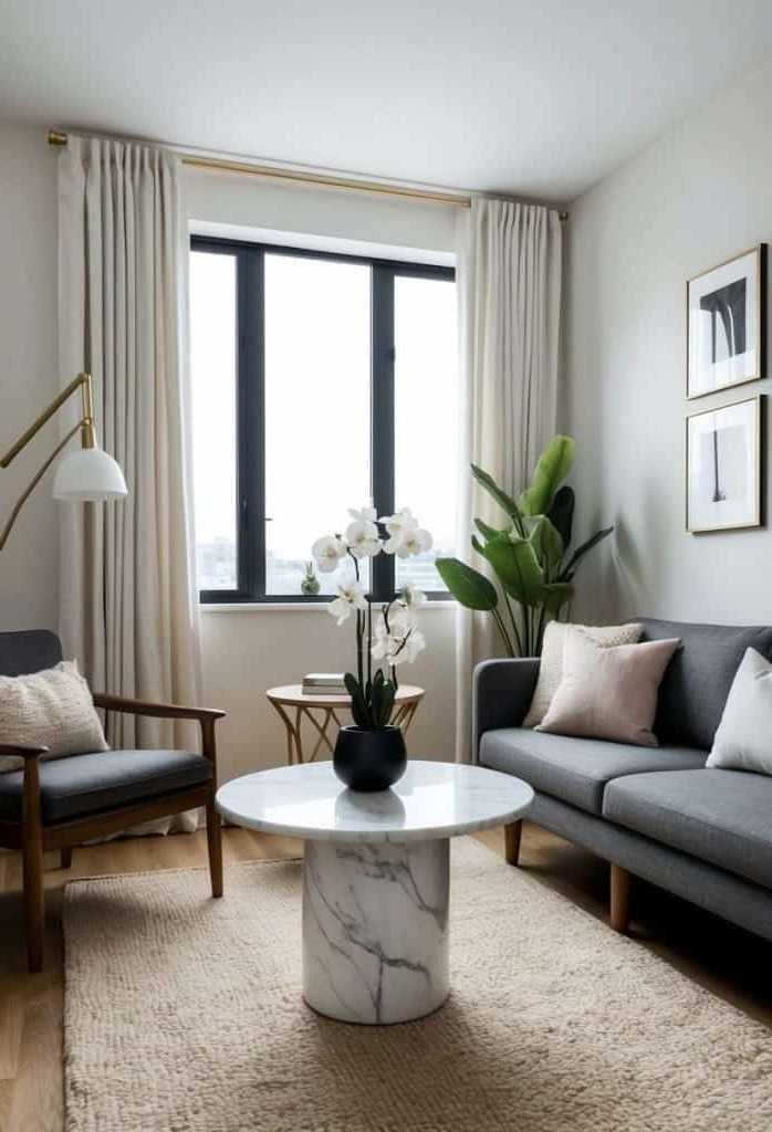 Small Japandi Living Room Decor Ideas for Apartments and Tiny Spaces