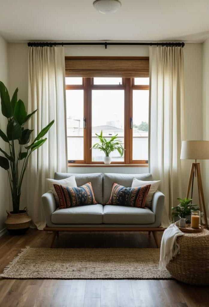 Small Japandi Living Room Decor Ideas for Apartments and Tiny Spaces