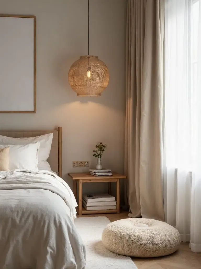 Small Japandi Bedroom Decor Ideas