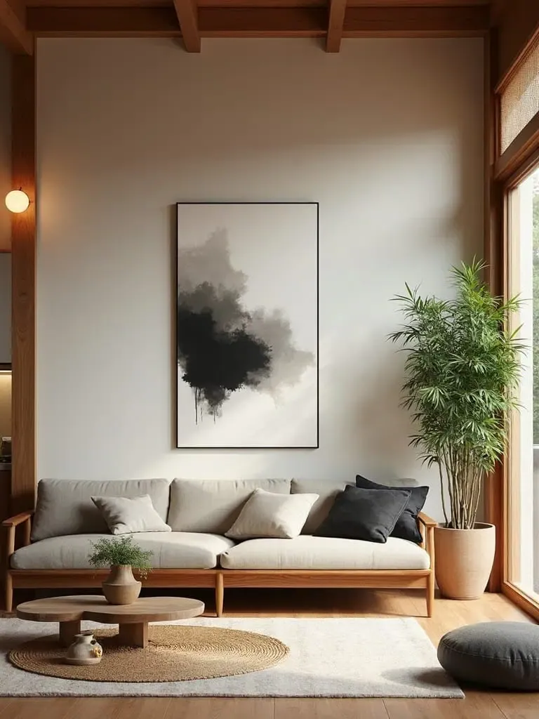Japandi Style Small Living Room
