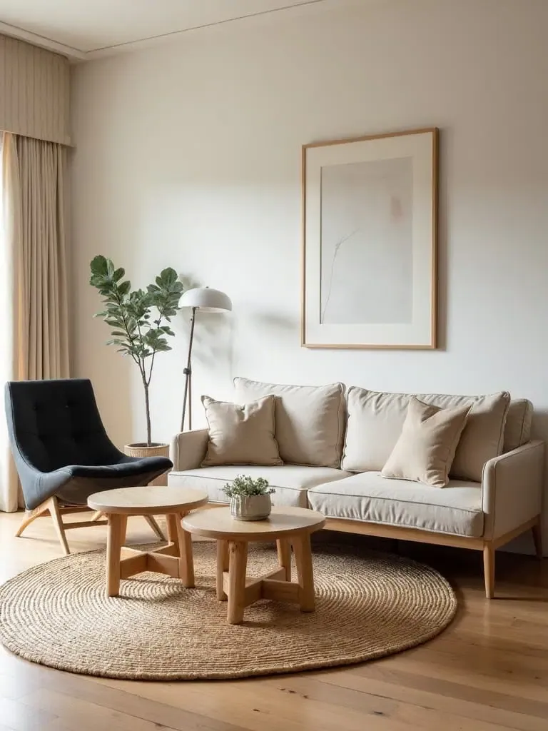Japandi Style Small Living Room
