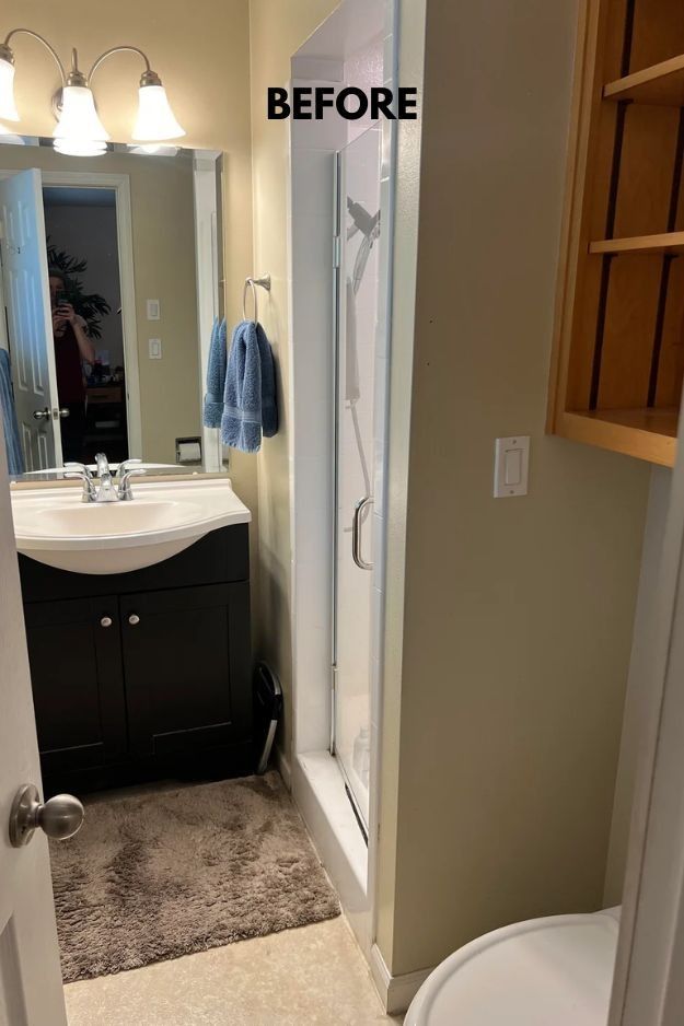 14 Small Bathroom Budget Makeover Before and After Real Remodels That Prove Big Style Is Possible smallhometours.com 26