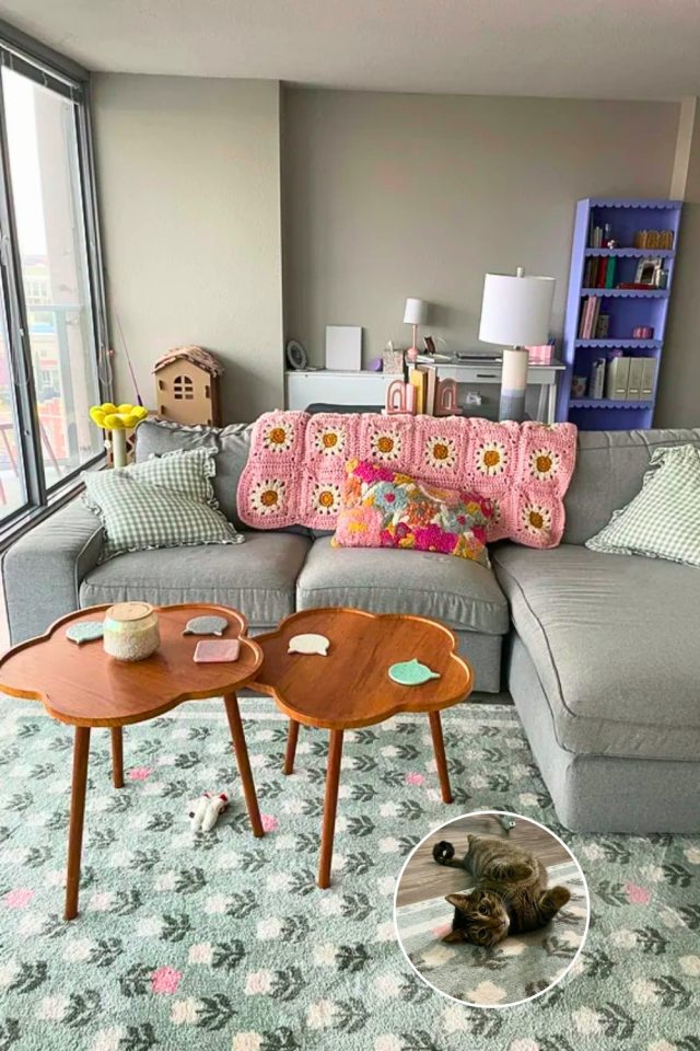 16 Girly Living Room Ideas for Small Spaces for Apartments That Feels Like a Hug smallhometours 8