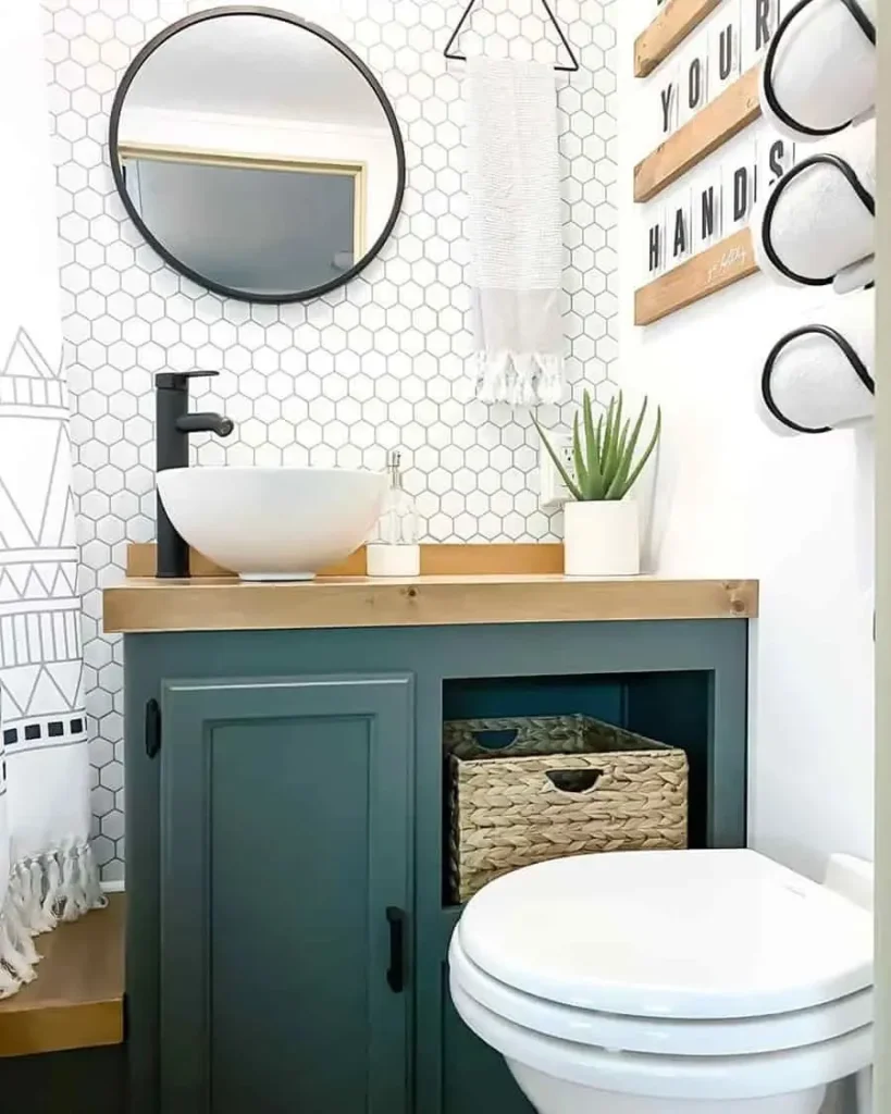 21 Beautiful Small Camper Bathroom Remodel Ideas to Inspire Your Space smallhometours.com 15