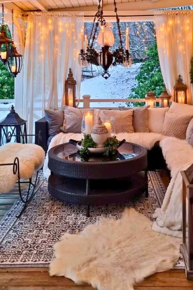 24 Charming Small Front Porch Decorating Ideas on a Budget That Feel Warm Cozy and Loved smallhometours.com 7 1