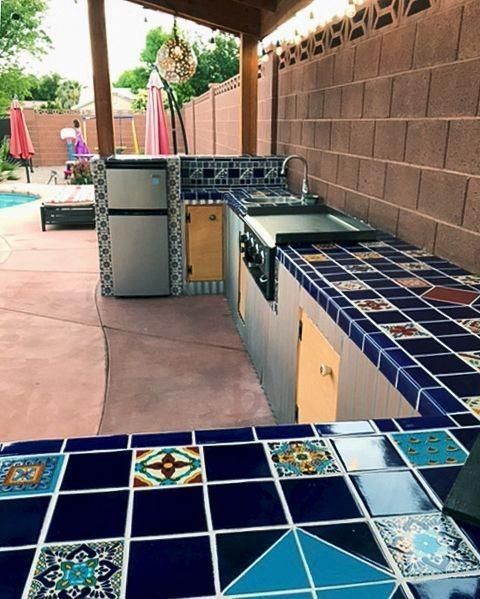 28 Rustic Mexican Outdoor Kitchen Decor Ideas with Beautiful Spanish Hacienda Design smallhometours.com 1