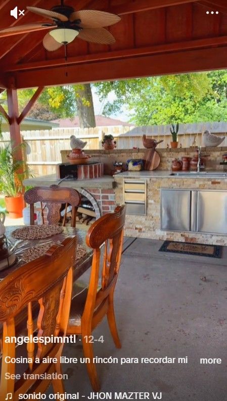 28 Rustic Mexican Outdoor Kitchen Decor Ideas with Beautiful Spanish Hacienda Design smallhometours.com 4