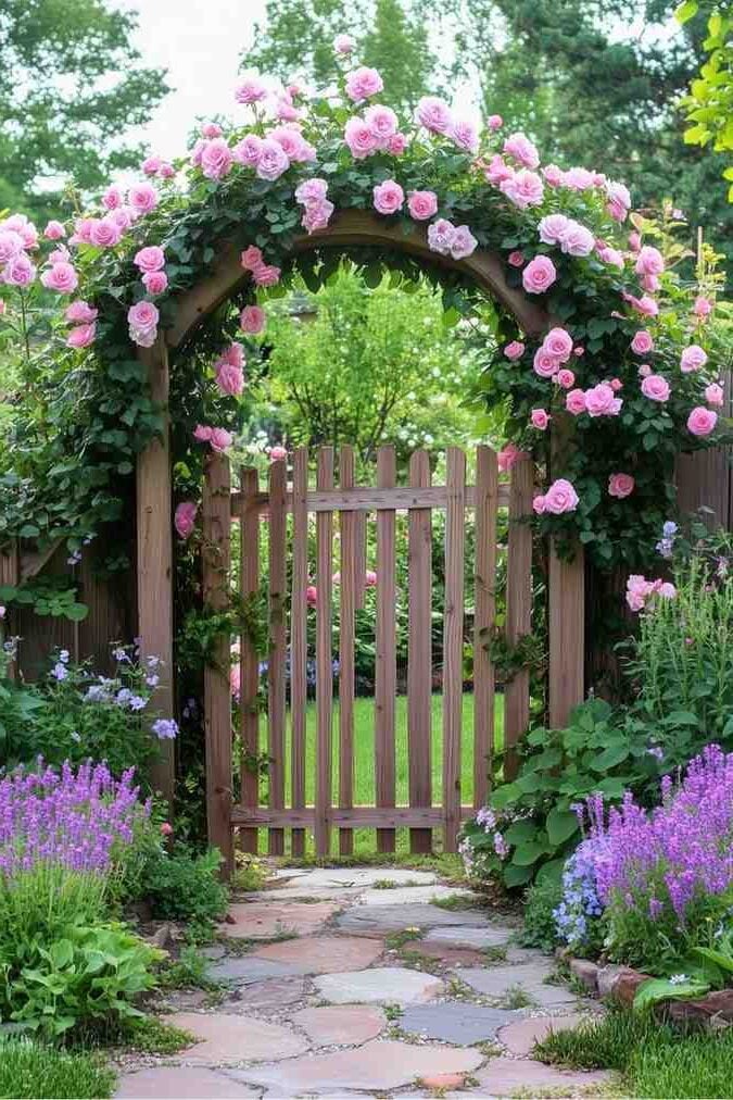 35 Beautiful Front Yard Landscaping Ideas For Spring That Feels Inviting and Full of Life smallhometours.com 1 rotated