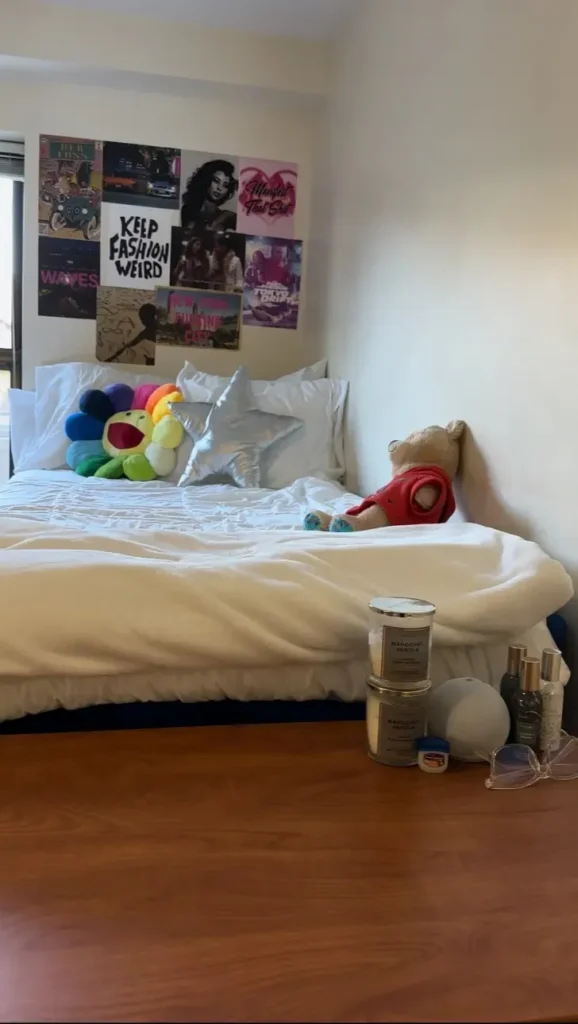 23 Simple College Dorm Room Decorating Ideas That Make Small Spaces Super Cozy smallhometours.com 18