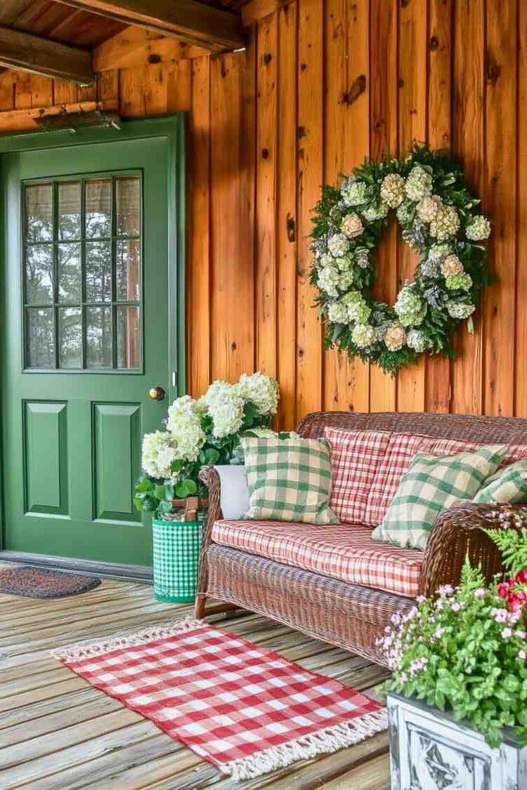 24 Charming Small Front Porch Decorating Ideas on a Budget (That Feel ...