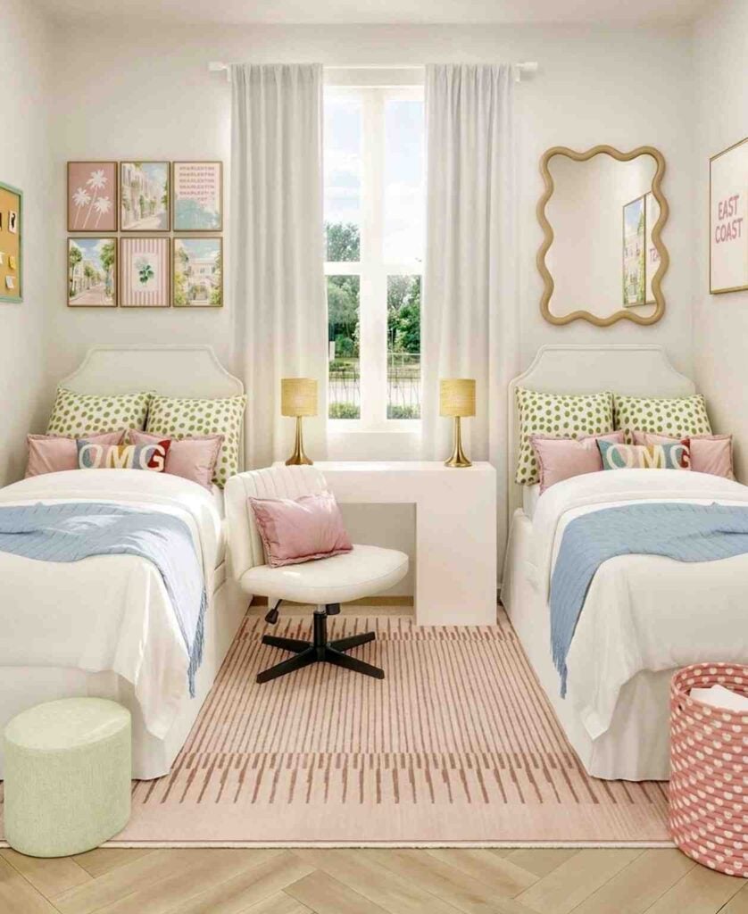 41 Classic College Dorm Room Color Schemes That Turn Small Spaces Into a Home smallhometours.com 15
