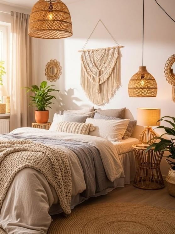 12 Above Bed Decor Ideas That Instantly Elevate Your Bedroom smallhometours.com 35