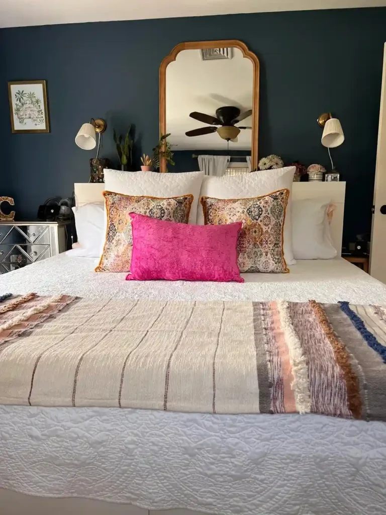 12 Above Bed Decor Ideas That Instantly Elevate Your Bedroom smallhometours.com
