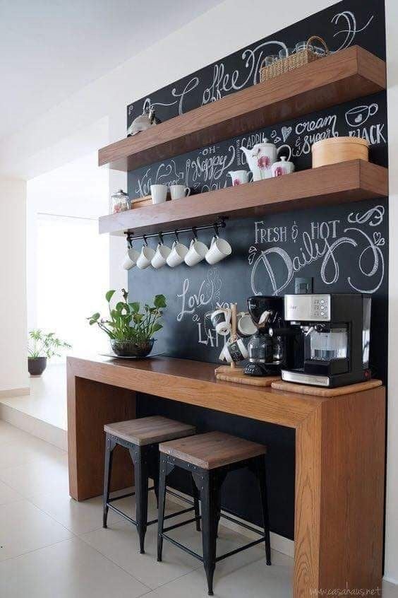 40 Coffee Bar Ideas for Small Spaces Stylish Space Saving Setups smallhometours.com 12