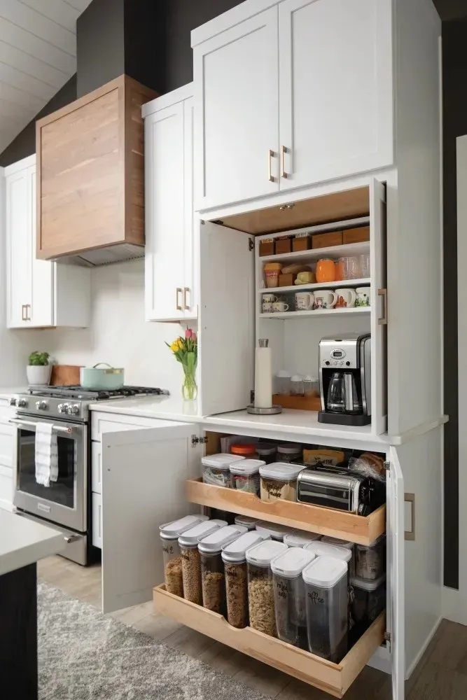 40 Coffee Bar Ideas for Small Spaces Stylish Space Saving Setups smallhometours.com 7