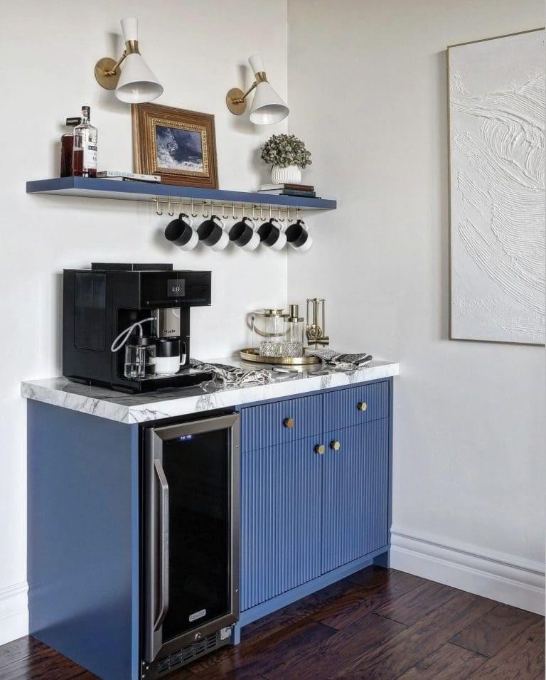 40 Coffee Bar Ideas for Small Spaces Stylish Space Saving Setups smallhometours.com 8