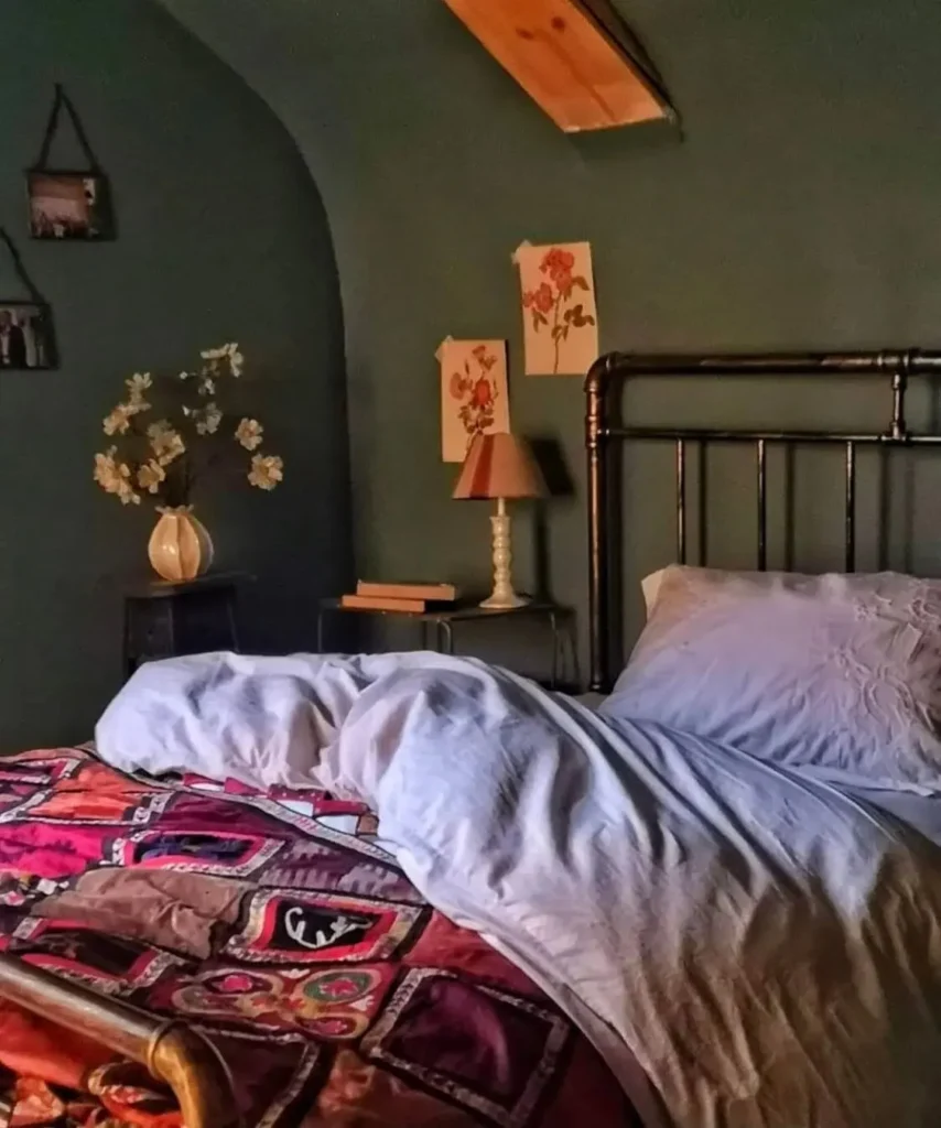 The Imrich Lodge in the Scottish Highlands Inside a Hand Built Log Home Where Craftsmanship Meets Color smallhometours.com 3