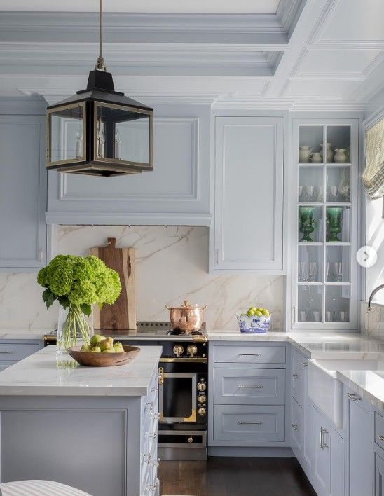 12 L Shaped Kitchen with Island Layout Ideas smallhometours.com 14