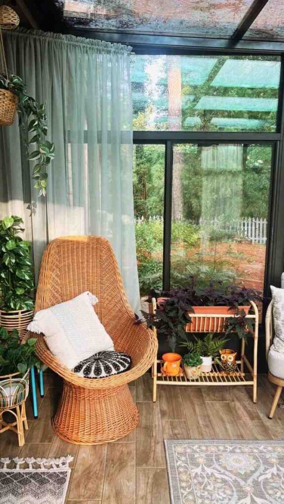 22 Boho Front Porch Ideas Create a Relaxed Free Spirited Welcome smallhometours.com 2