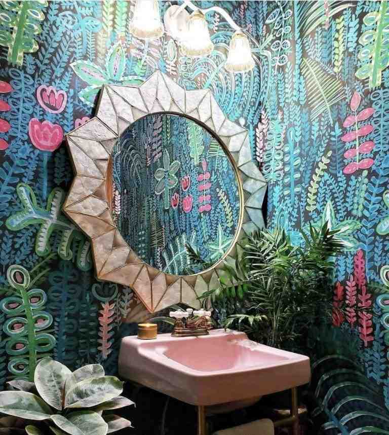 24 Boho Bathroom Ideas Create a Relaxed Soulful Space Youll Love smallhometours.com 5