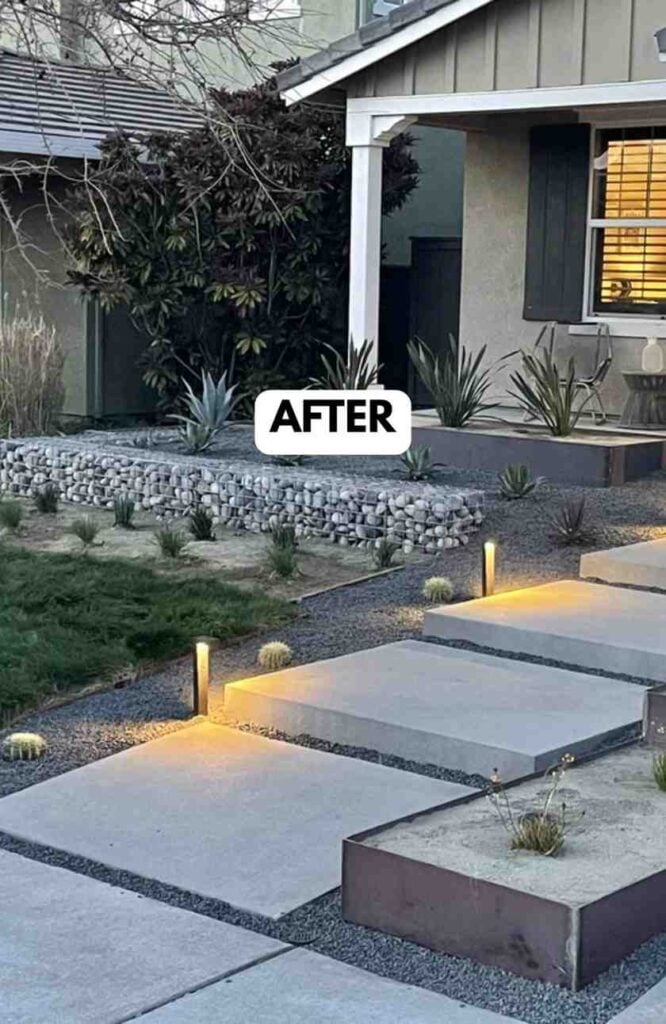 25 Frontyard Makeover Ideas for a Gorgeous Outdoor Entrance smallhometours.com 34