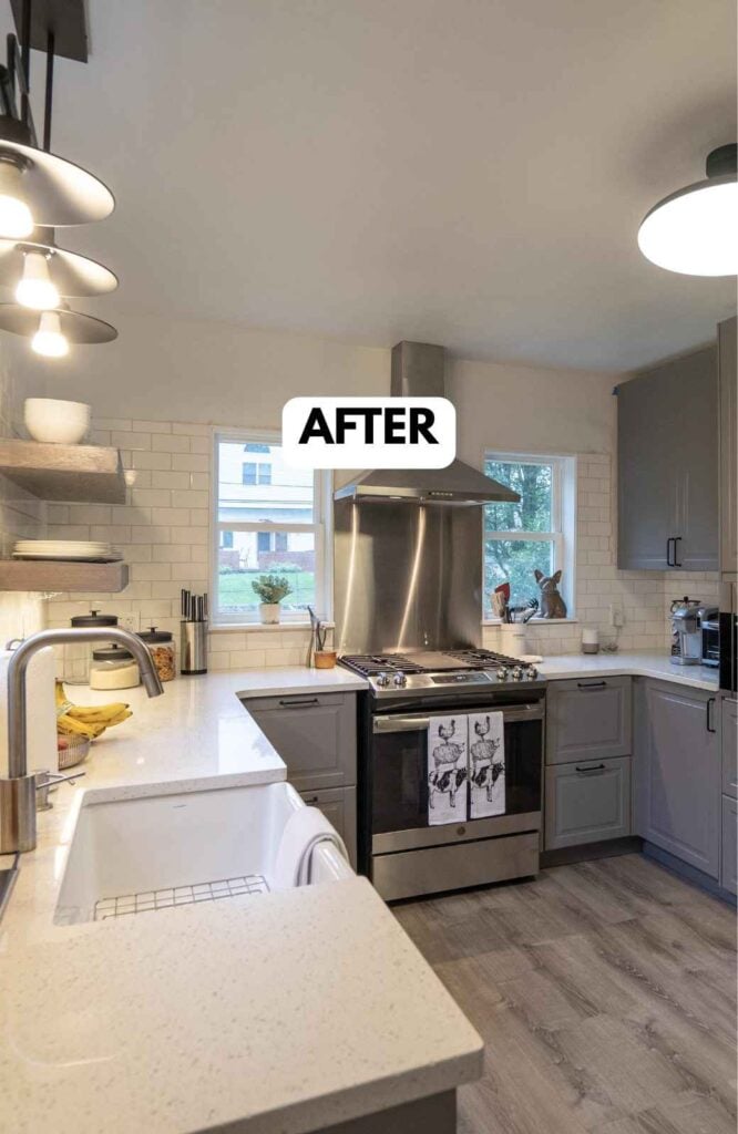 25 Kitchen Makeovers Before and After That Will Inspire Your Next Renovation smallhometours.com 35