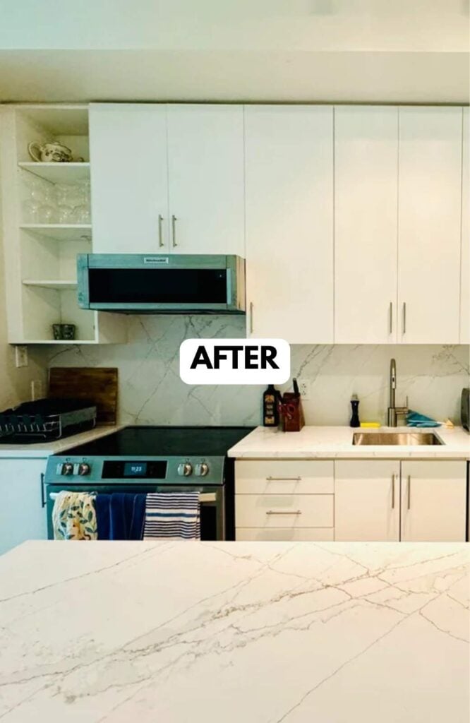 25 Kitchen Makeovers Before and After That Will Inspire Your Next Renovation smallhometours.com 42