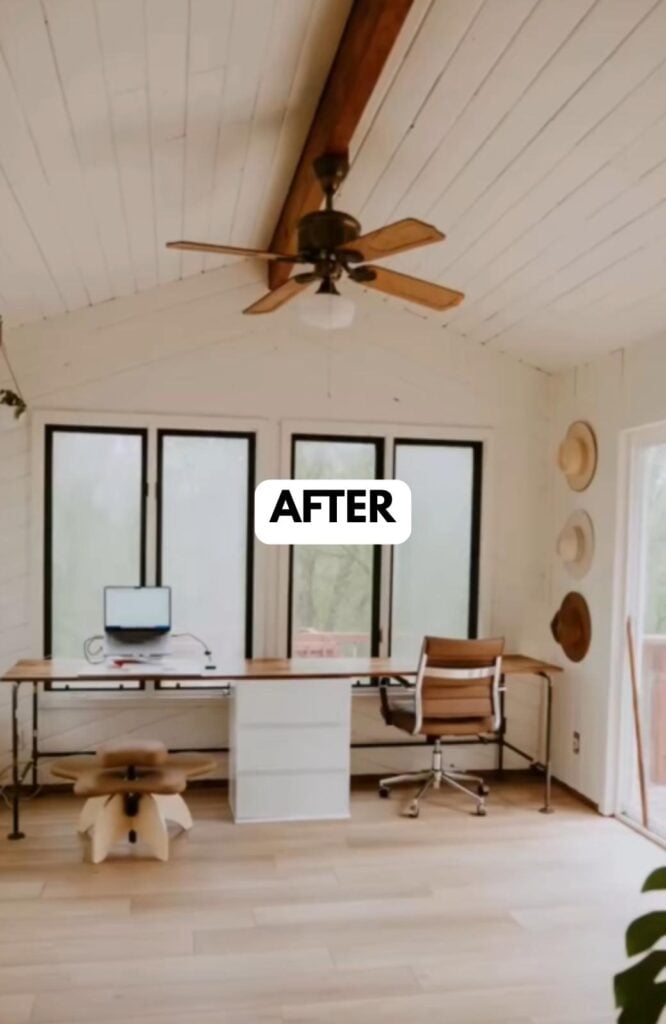 25 Sunroom Makeover Ideas for a Brighter Happier Home smallhometours.com 39