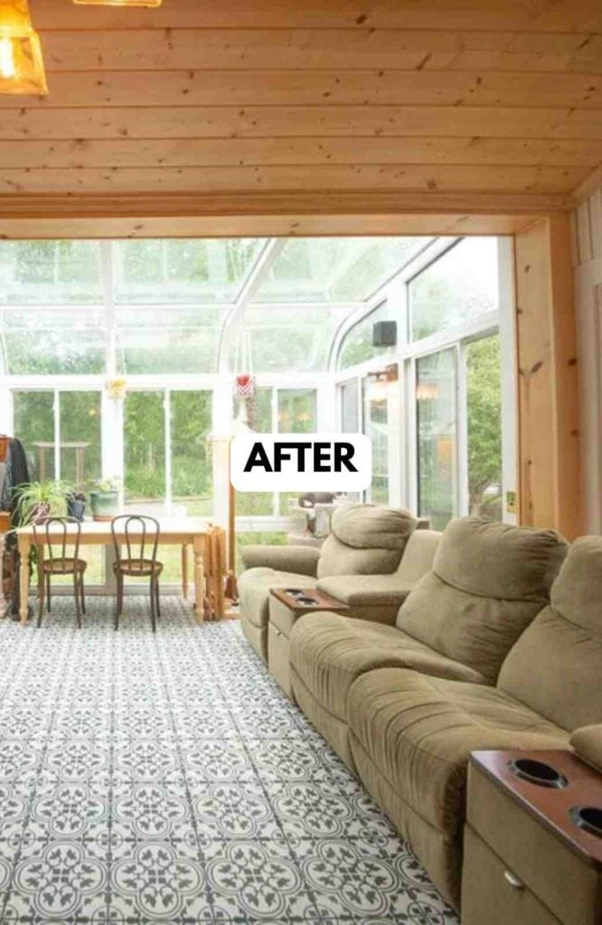 25 Sunroom Makeover Ideas for a Brighter Happier Home smallhometours.com 4