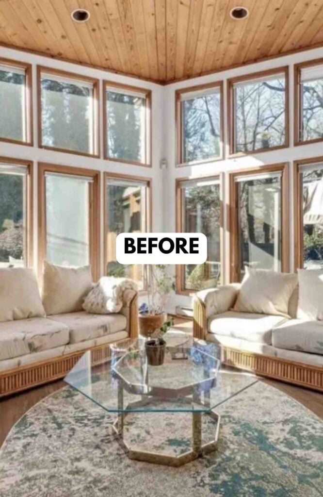 25 Sunroom Makeover Ideas for a Brighter Happier Home smallhometours.com 8