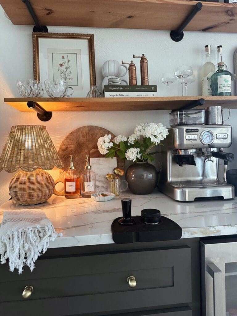 31 Stylish and Smart Ways Kitchen Counter Coffee Bar Ideas to Elevate Your Space smallhometours.com 16
