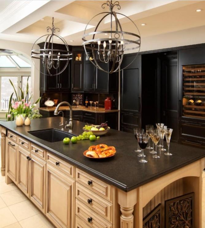 7 Best Cabinet Colors for Black Granite Countertops smallhometours.com 12