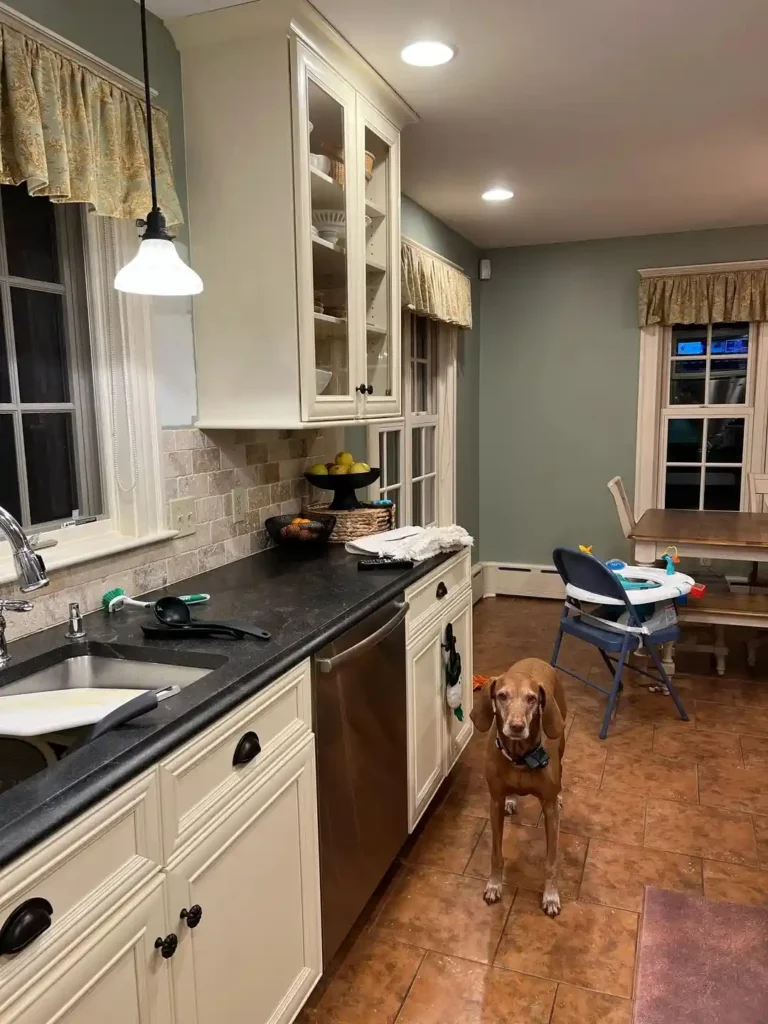 7 Best Cabinet Colors for Black Granite Countertops smallhometours.com 9 1