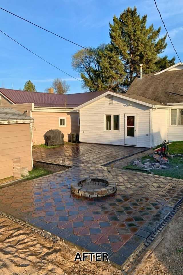 15 Patio Before and After Backyard Makeover That Completely Transforms Outdoor Living smallhometours.com 10